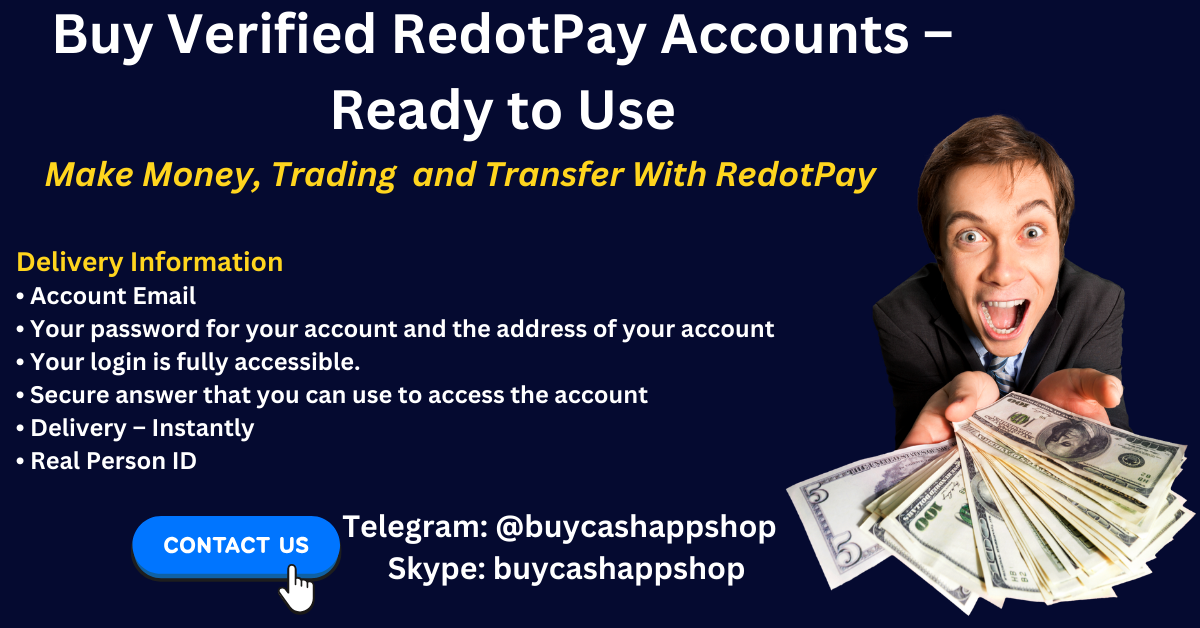 Buy Verified RedotPay Accounts