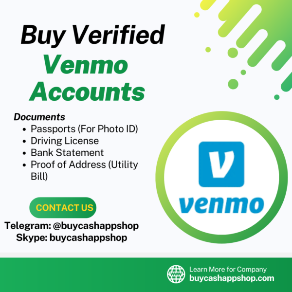 Buy Verified Venmo Accounts