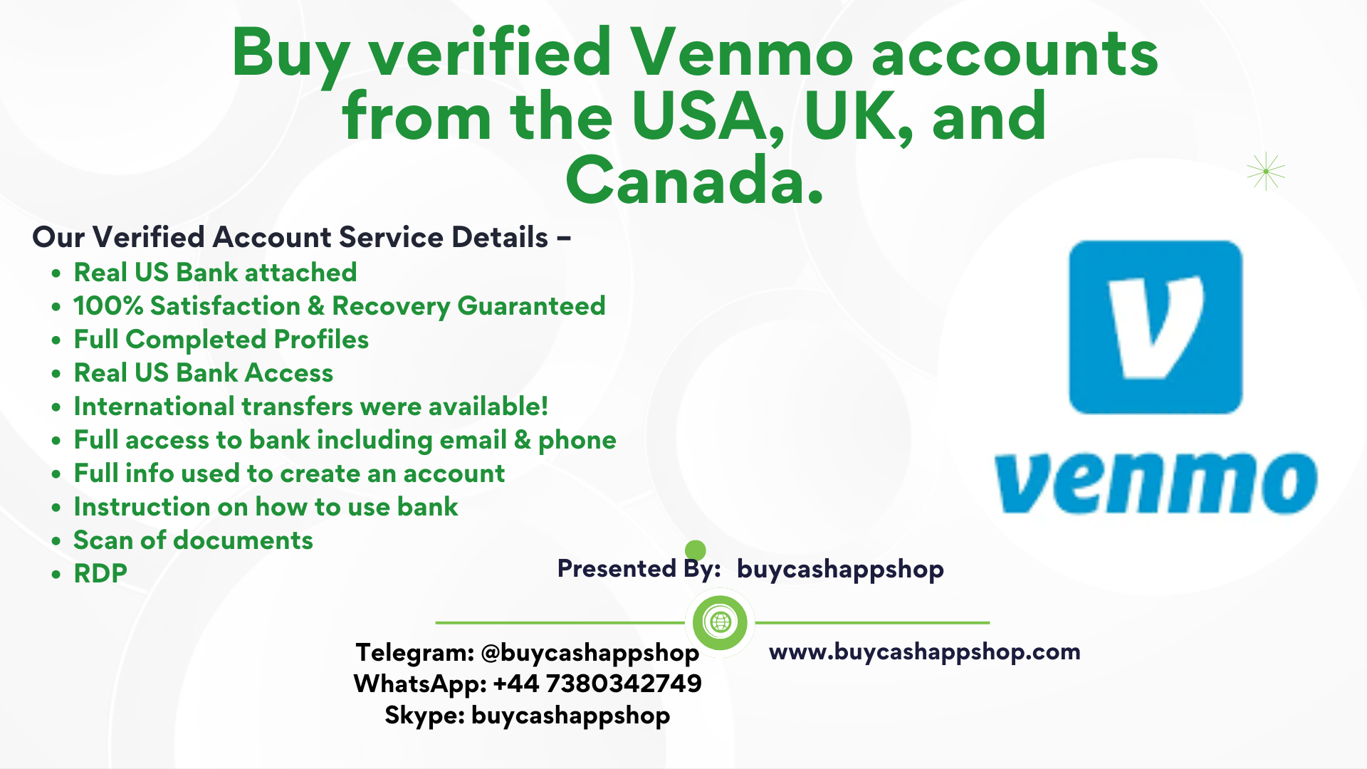 buy verified Venmo accounts