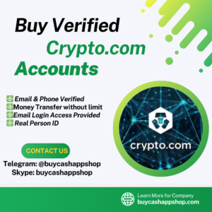 Buy Verified Crypto.com Accounts