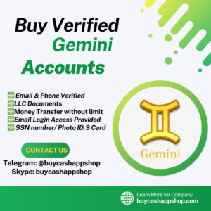 Buy Verified Gemini Accounts